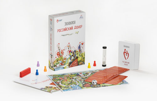 Новая настольная игра для российского донорства. Доноры играют – донорство развивают